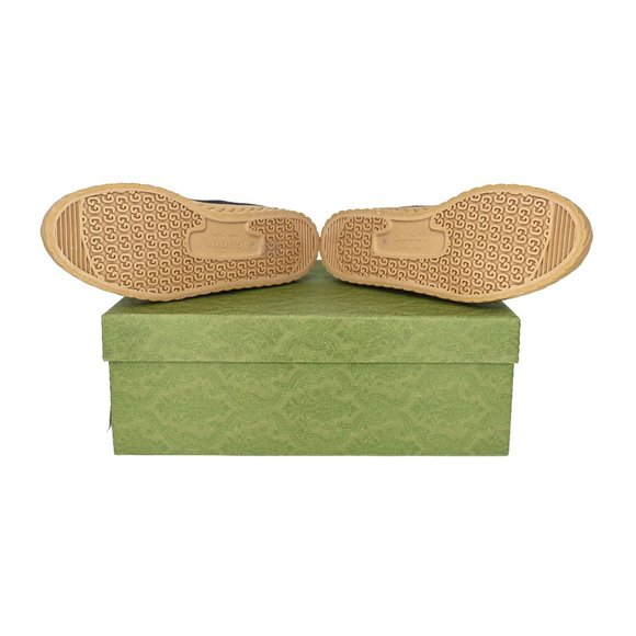 Gucci Men's GG Interlocking on Original GG Canvas High Top Sneakers - Picture 8 of 9